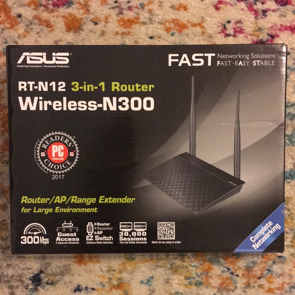 Asus RT-N12 3-in-1 Router